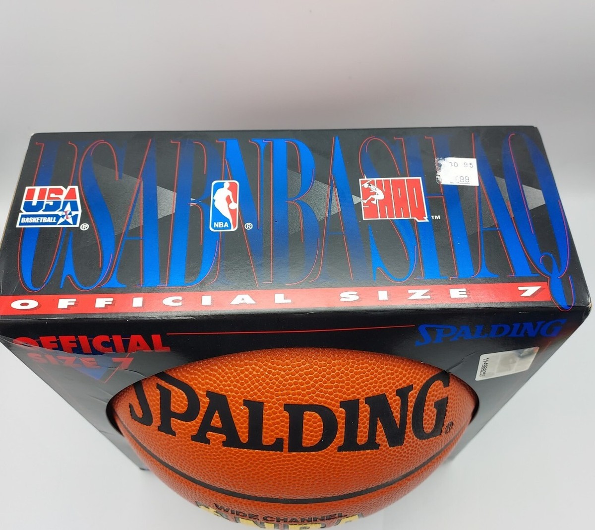 【超入手困難】1994年製！Vintage！Deadstock！SPALDING 1994 SPALDING Wide Channel NBA Indoor Outdoor Size 7