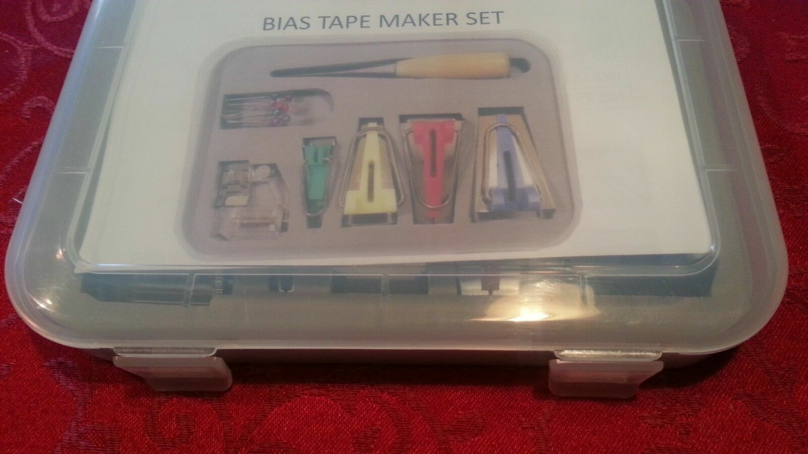 7 pc Bias Tape Binder Maker Set Sewing Machine ,Quilting, Janome, Singer B eBay