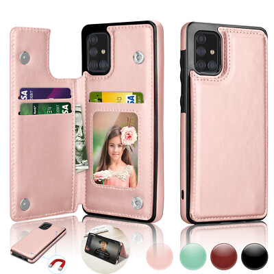 For Samsung Galaxy A11 A21 A51 A71 5G Case Wallet Leather