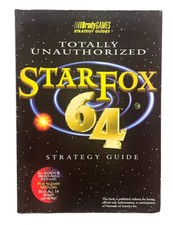 Starfox 64 Strategy Guide Totally Unauthorized Brady Games 1997 