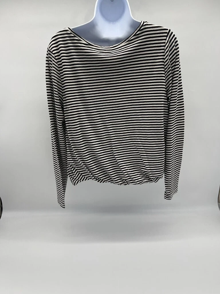 black bubble hem t shirt