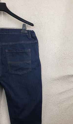The Children's Place Boys Jeans 20 Husky Blue CottonBlend Stretch Straight Denim - Picture 14 of 22