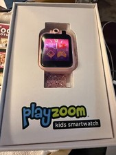 PlayZoom 2 Girls Smart Watch - Clear with Pink Glitter