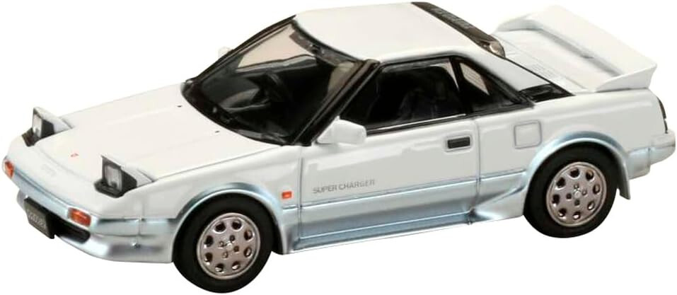 HJ64 1/64 TOYOTA MR2 1600G-LIMITED SUPER CHARGER 1986 года выпуска, белый, HJ641056BWS