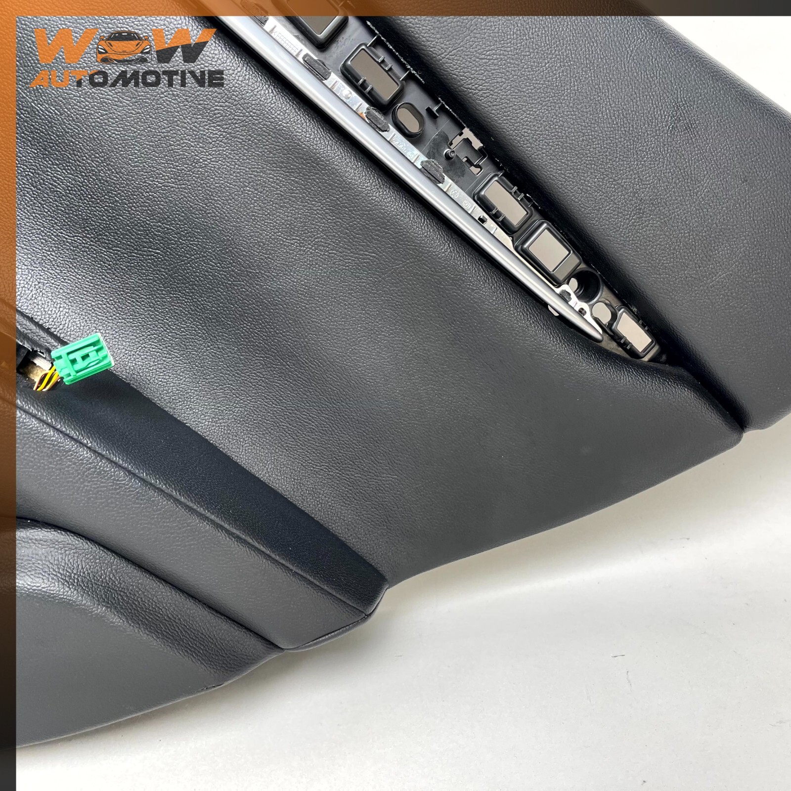 14-16 MASERATI GHIBLI REAR RIGHT PASSENGER SIDE INTERIOR DOOR PANEL BLACK OEM