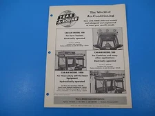 Original 1950's Year-A-Round Tractor Cab Enclosure Ad Deere Oliver Ford  M1414