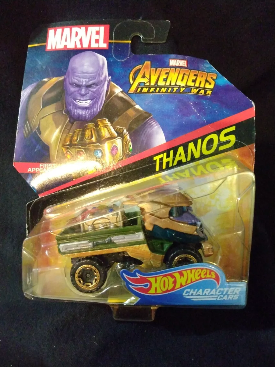 HOT WHEELS CHARACTER CARS MARVEL AVENGERS THANOS BDM71 FLG53
