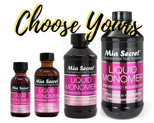 Mia Secret - liquide pour ongles monomère acrylique liquide pour ongles - choisissez votre taille - Photo 1/5