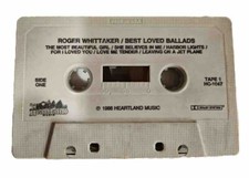 Roger Whittaker Best Loved Ballads Vintage 1986 Cassette Tape NO CASE