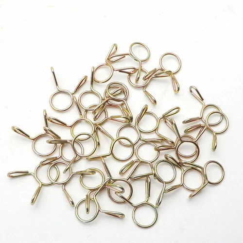 10/25Packs Motorcycle Single Wire Spring Clamp Fuel Line Hose Tube Clips M5-M14 - Picture 5 of 10