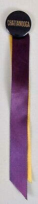Chattanooga Central High School Purple Pounders Pinback Button Ribbons Vintage