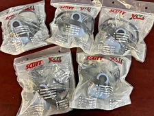 LOT OF 5 NEW SCOTT SAFETY XCEL HALF MASK RRESPIRATOR  Small / Medium
