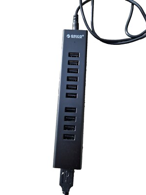 ORICO P10-U2-V1 10 USB  Ports HUB sehr guter Zustand 