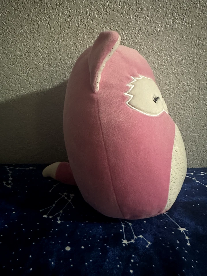 ¡Nuevo! "Lindo juguete suave oficial Squishmallows Rhiannon Pink Fox 7""" Foto 4 de 4