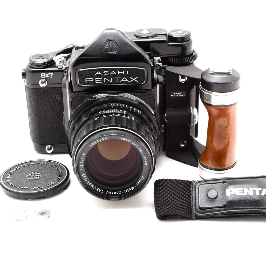 Grip [N MINT] Pentax 6x7 67 TTL Mirror Up MUP SMC T 105mm f