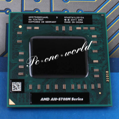 AMD A10-5750M 2.5 Ghz Quad-Core laptop AM5750DEC44HL Processor CPU