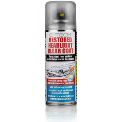 Ogas Headlight Restoration Spray Kit - Cleans & Restores Foggy, Yellow Headlights On Cars, Trucks, SUVs