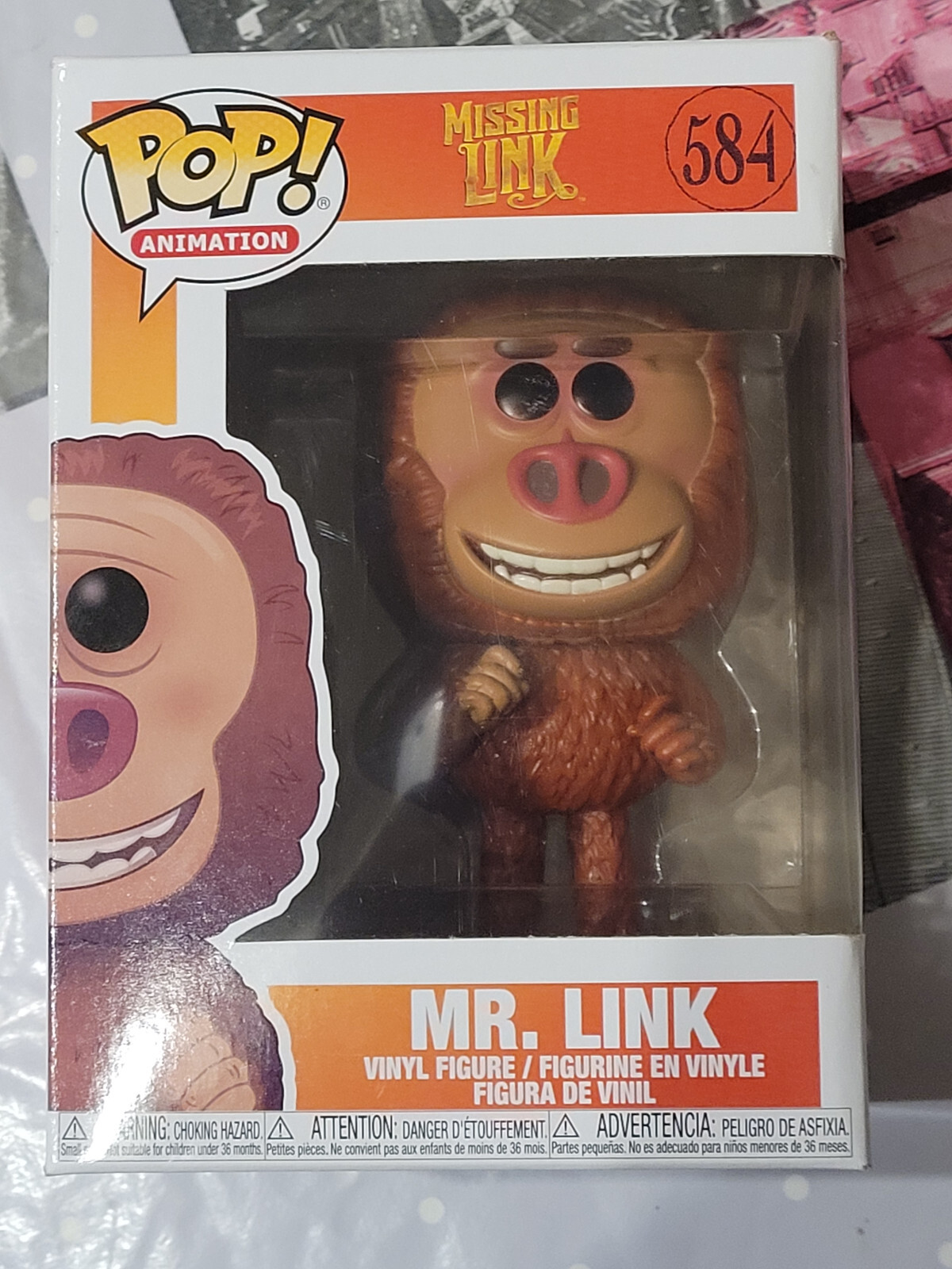 Figurine en vinyle Mr Link Funko Pop Animation N°584 pour collectionneur