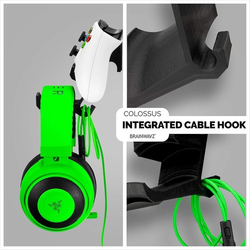Gamepad Controller & Headphone Hanger Holder - Picture 5 of 7