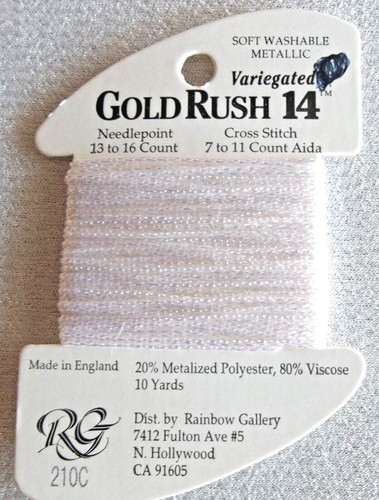 Rainbow Gallery GOLD RUSH Metallic Floss - YOU CHOOSE TWO ITEMS at $3.00 EACH - Picture 5 of 13