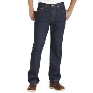 levi rinsed jeans straight regular