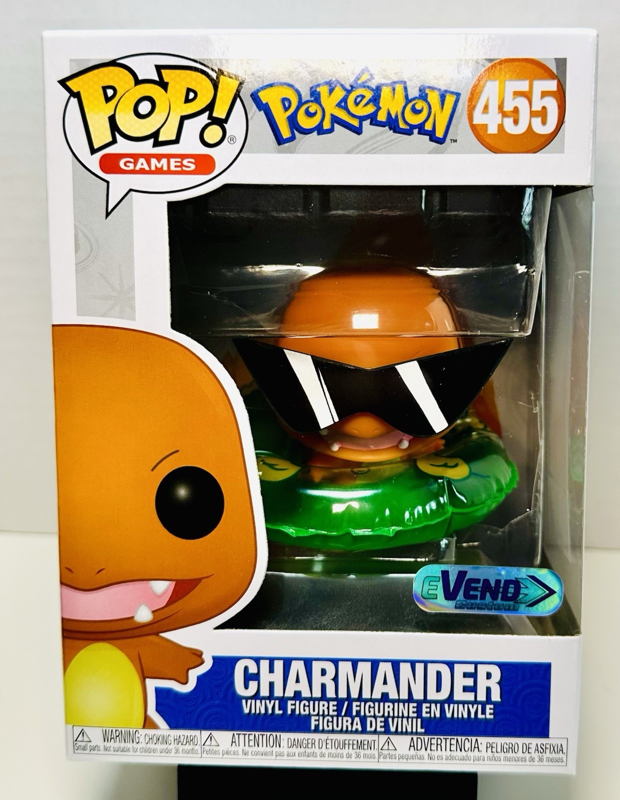 Funko Pop! Juegos Pokémon Charmander #455 EVend Verano Personalizado