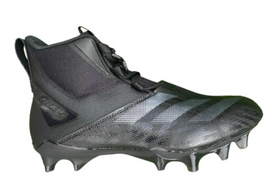 SIZE 9.5 - NEW adidas Adizero Chaos 'Triple Black' ID9103 Football Cleats SHOES