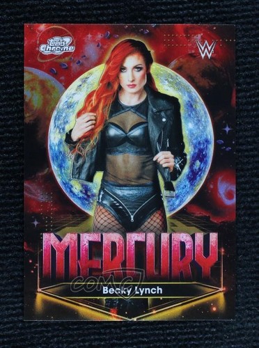 2026 Topps Cosmic Chrome WWE Planetary Pursuit Mercury Becky Lynch #PPM-7