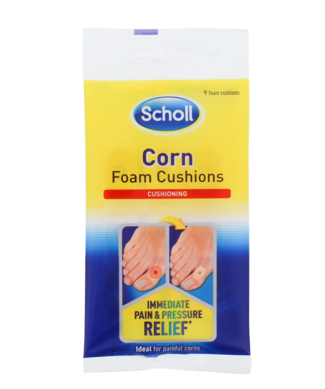 Scholl Corn Foam Cushions 9 Cushions