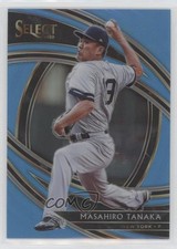 2020 Panini Select Premier Carolina Blue Prizm 8/35 Masahiro Tanaka #124 12bg