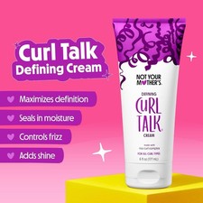 Not Your Mother's Curl Talk Defining Cream Anti-Frizz Shine 6 fl oz