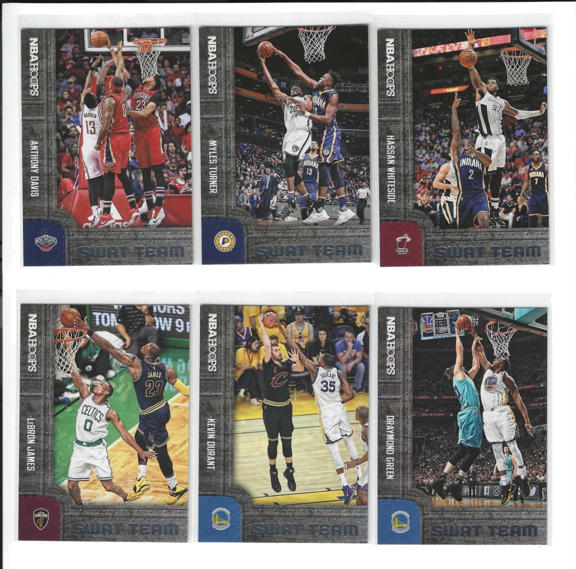 2017-18 Panini NBA Hoops Basketball Swat Team Inserts - COMPLETE YOUR SET