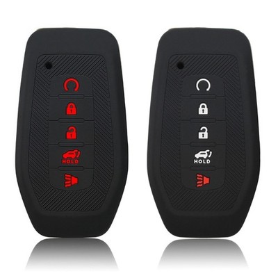 Durably Silicone Key Protector Case For 5 Button Car Keys Remote Control