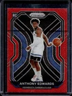 2020-21 Prizm Anthony Edwards RC Ruby Wave Prizm #258 Timberwolves
