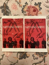Nothing More Autographed Flyers 2018 Rare Signed