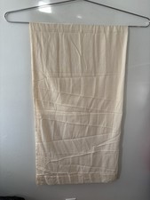 6 Sheer Ivory Curtain Panels 3 Sets 48x84 Rod Pocket