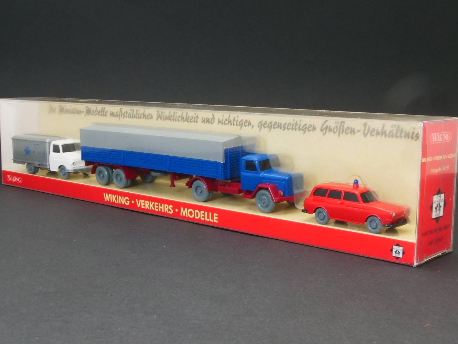 Wiking 243847 PMS Post Museums Shop 91 Traffic Models Mint! OVP BL 1705-10-