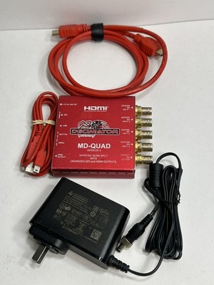 Decimator MD-QUAD (3G/HD/SD)SDI Quad Split with (3G/HD/SD)-SDI and HDMI Outputs
