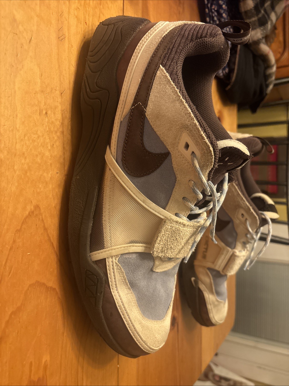 Nike Travis Scott x Zoom Field Jaxx Leche Blue HQ3072-400 Suede Sneaker Men 15 thumbnail 2