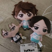 Haikyuu Plush Charm Collectible Set Anime Characters Fully Functional Authentic