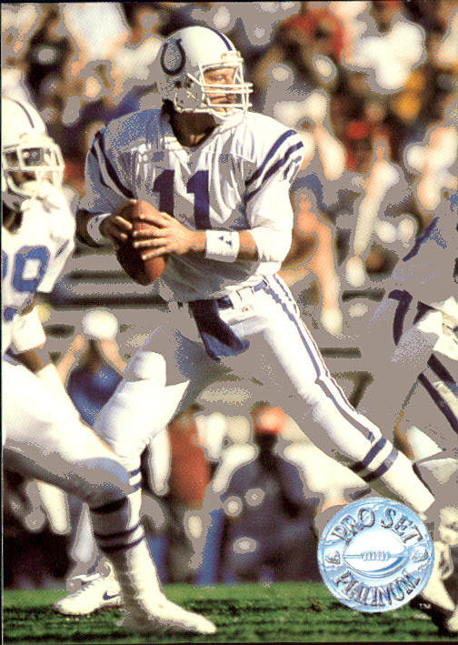 1991 Pro Set Platinum - Jeff George #45
