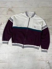 Vintage Christian Dior Monsieur Bomber Jacket Full Zip 90s Men Size XL Burgundy