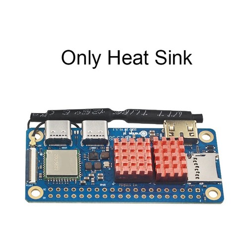 Pour OrangePi Zero 2W Dissipateur de chaleur en cuivre pur pour OrangePi CPU7715 - Photo 5/8