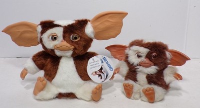 Gizmo GREMLINS Neco Plush Toys w 7.5'' Animated Electronic - Lot of 2 082925WT5