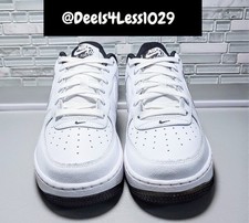 Nike Air Force 1 LV8 4 Kids Size 7Y/Womens 8.5 White Black FQ4118-100