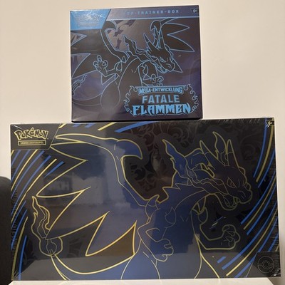 Pokémon Fatale Flammen Mega Glurak X Ex Ultra Premium Kollektion Und Mega-EW FTL