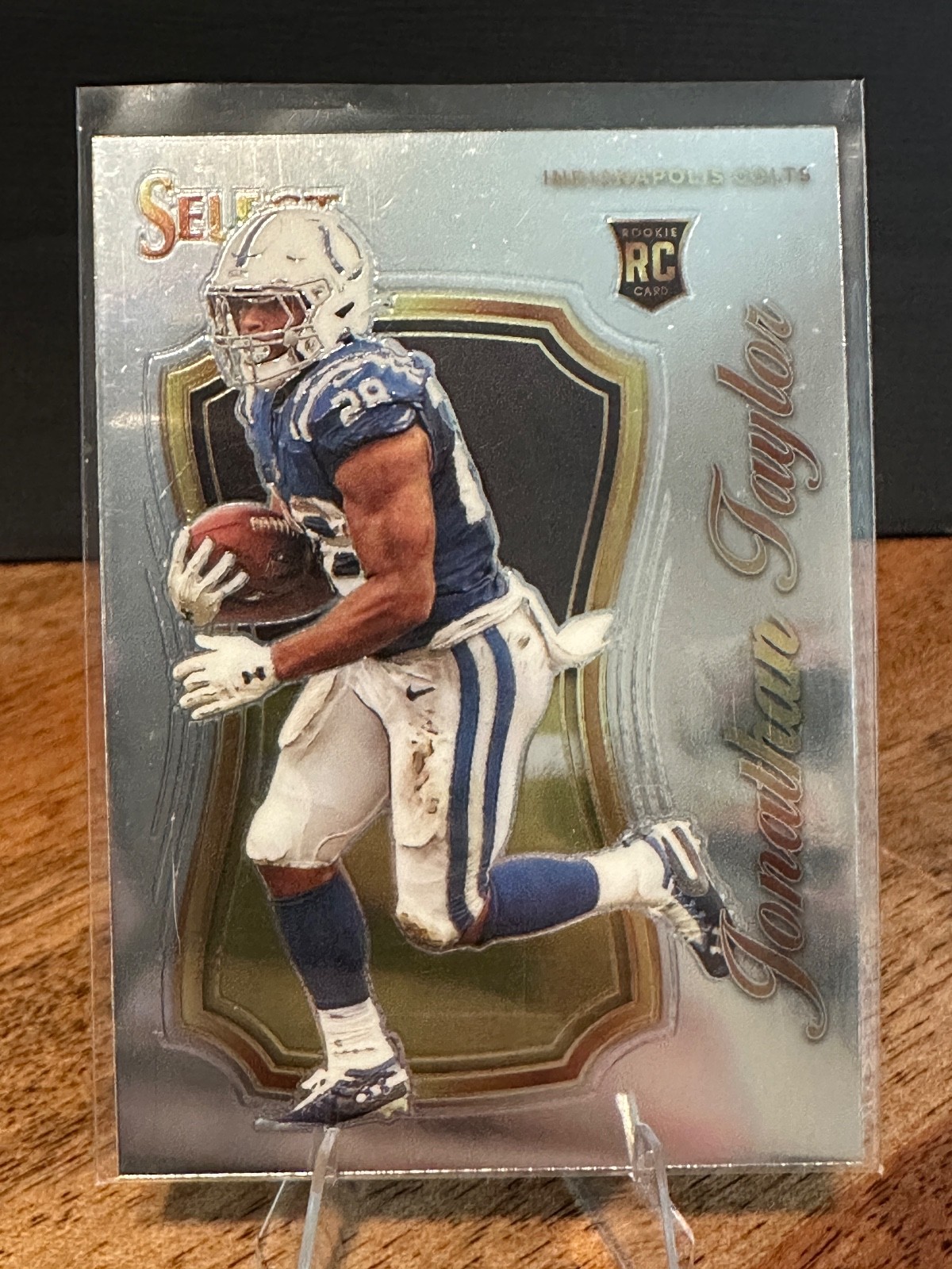 2020 Panini Select -  Select Certified Rookies Silver Jonathan Taylor #SCR-16 