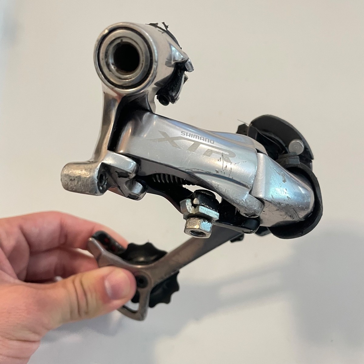 Vintage Shimano XTR RD-M960 Long Cage 9 Speed Rear