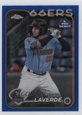 2024 Topps Pro Debut Chrome Blue Refractor 34/150 Dario Laverde #PDC-38 19l7