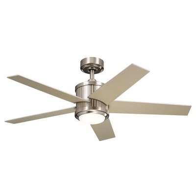 Kichler Lighting Brahm 48 inch Integrated LED Indoor Brushed Stainless Steel Fan
